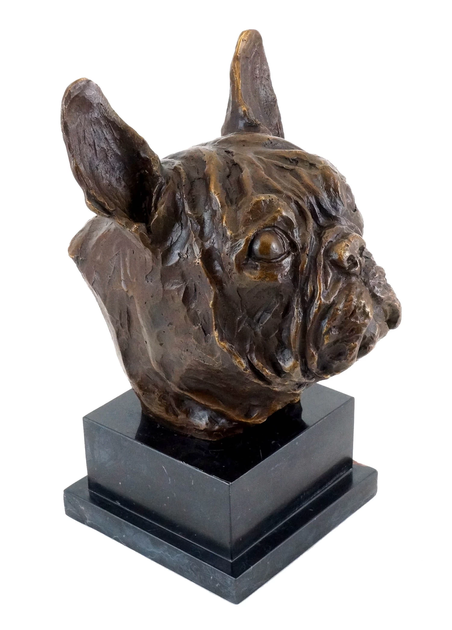French Bulldog / Bully - Bronze Statue - Signed By Milo 4 French Bulldog / Bully - Bronze Statue - Signed By Milo - Image 4