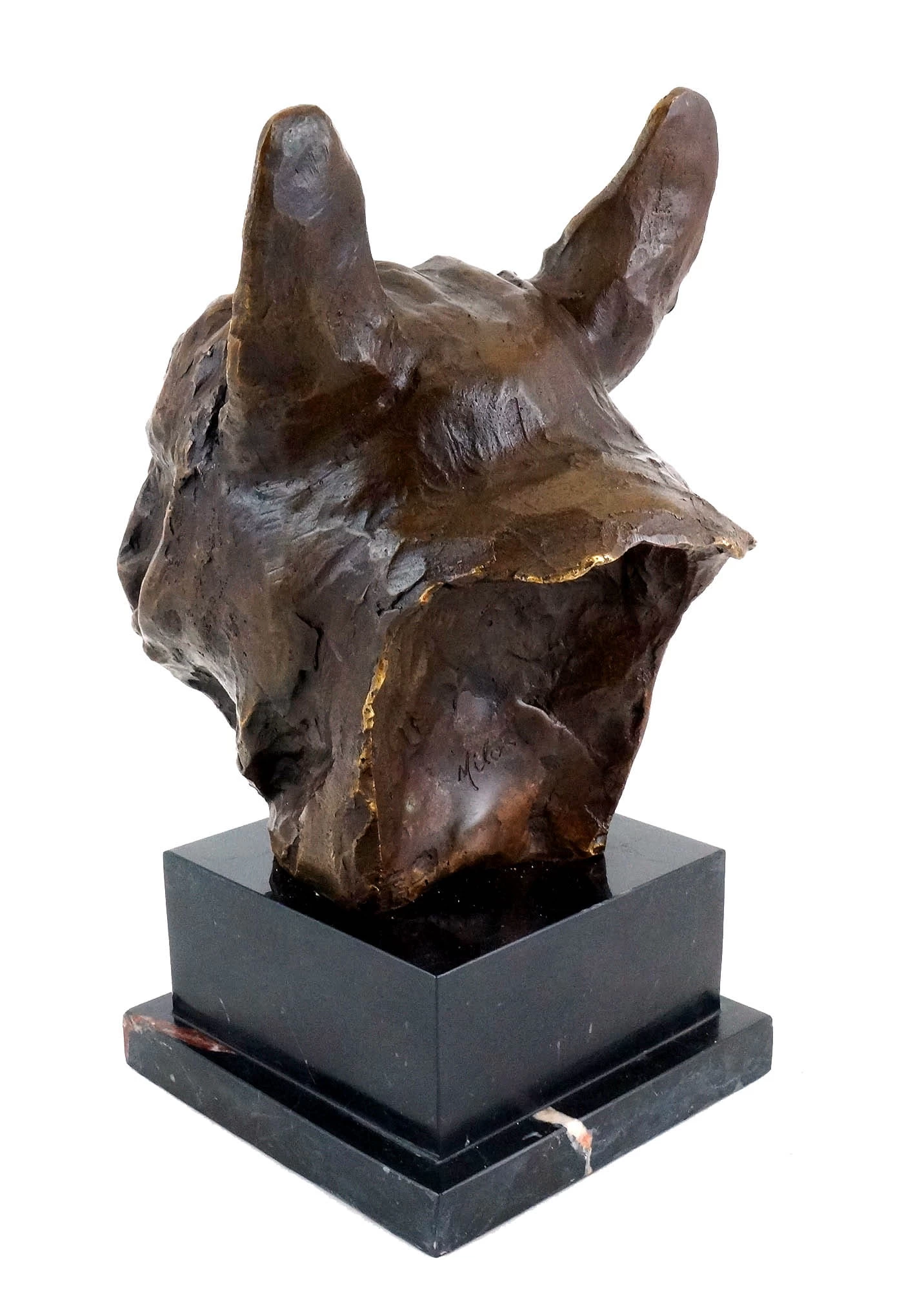 French Bulldog / Bully - Bronze Statue - Signed By Milo 6 French Bulldog / Bully - Bronze Statue - Signed By Milo - Image 6