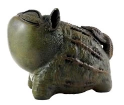 Funny Chinese Bronze Sculpture Frog - Toad - Signed By Milo 14 Funny Chinese Bronze Sculpture Frog - Toad - Signed By Milo -Salvador Dali Shop 710 7