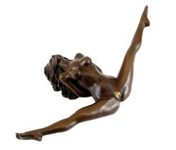 Bondage Girl Chantal - Erotic Sex Bronze - Sign. J. Patoue