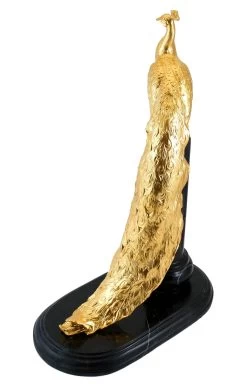 Proud Peacock On Marble - Gilded With Gold Leaf - Bronze -Salvador Dali Shop 716 659300bd71e461