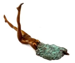 Camouflage / Veiled Woman Nude - Erotic Bronze - J. Patoue -Salvador Dali Shop 717 359300bd7747e1