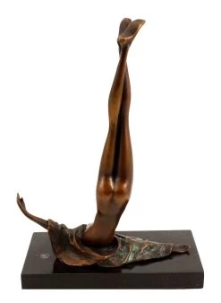 Erotic Female Nude - Bronze On Marble - Signed By J. Patoue -Salvador Dali Shop 718 359300bd811180