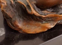 Erotic Female Nude - Bronze On Marble - Signed By J. Patoue -Salvador Dali Shop 718 459300bd82c75f