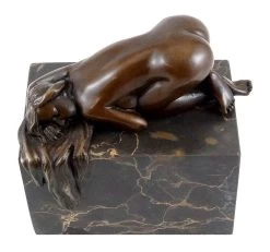 Sleeping Nude On Marble - Erotic Bronze - Signed By Milo -Salvador Dali Shop 719 6