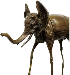 Surreal Modern Art Bronze Sculpture - Space Elephant - Salvador Dali -Salvador Dali Shop 71Y U ma3cL AC SL1500