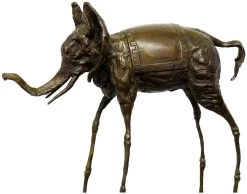 Surreal Modern Art Bronze Sculpture - Space Elephant - Salvador Dali -Salvador Dali Shop 71nOcFEMkwL AC SL1500