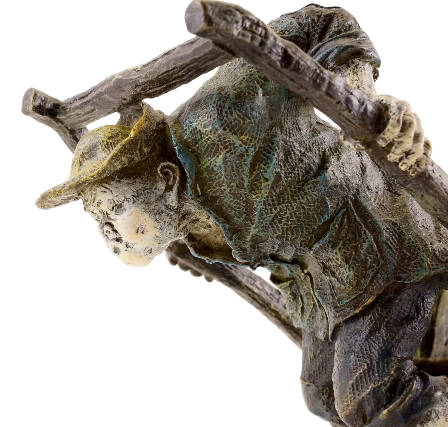 The Chinese Coachman - Hand-painted Bronze Figure - Milo 6 The Chinese Coachman - Hand-painted Bronze Figure - Milo - Image 6