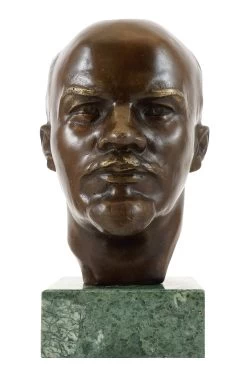 Bronze Statue - Vladimir Ilyich Lenin - On Marble Base - Signed 8 Bronze Statue - Vladimir Ilyich Lenin - On Marble Base - Signed -Salvador Dali Shop 756 359300bf481958