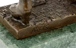 Erotic Bronze Figurine - Bondage Girl Marina - M. Nick -Salvador Dali Shop 758 459300bf609350