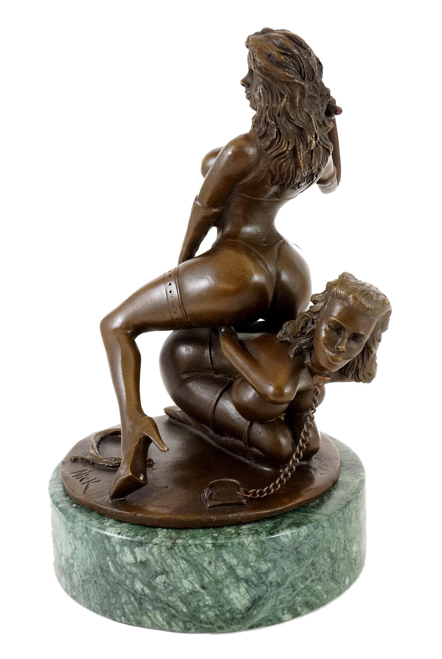 Erotic Bronze Figure - Bondage Couple - Sign. - M. Nick 4 Erotic Bronze Figure - Bondage Couple - Sign. - M. Nick - Image 4