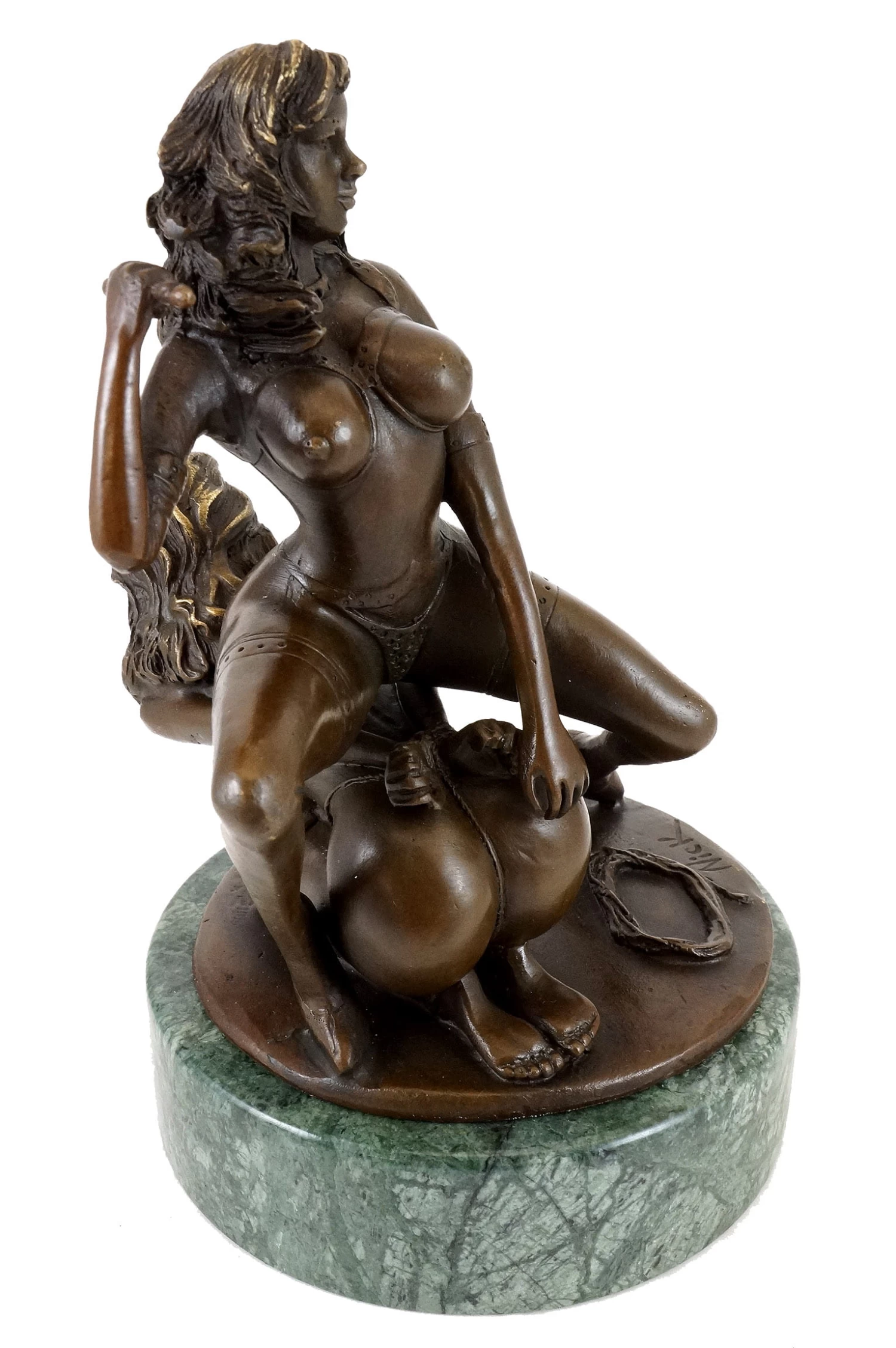 Erotic Bronze Figure - Bondage Couple - Sign. - M. Nick 8 Erotic Bronze Figure - Bondage Couple - Sign. - M. Nick - Image 8