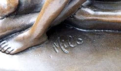 Erotic Bronze Tin - The Lesbian Couple, After Milo, Signed 6 Erotic Bronze Tin - The Lesbian Couple, After Milo, Signed -Salvador Dali Shop 75 359300a305bc18