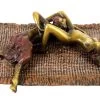 Erotic Bronze - Faun Satisfied Virgin - Real Bronze