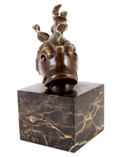 Animal Bronze Figure - Cute Goldfish - Martin Klein - Signed -Salvador Dali Shop 762 359300bf8d52fc
