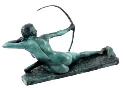 Art Deco Bronze Figure - Penthesilea - Marcel-André Bouraine -Salvador Dali Shop 764 5