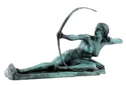 Art Deco Bronze Figure - Penthesilea - Marcel-André Bouraine -Salvador Dali Shop 764 7