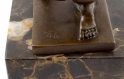 Bronze Sculpture - Kneeling Adonis - Signed - Milo 12 Bronze Sculpture - Kneeling Adonis - Signed - Milo -Salvador Dali Shop 767 5