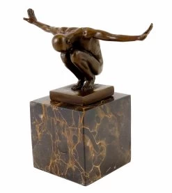 Bronze Figure - Mr. Universe - Signed - Milo