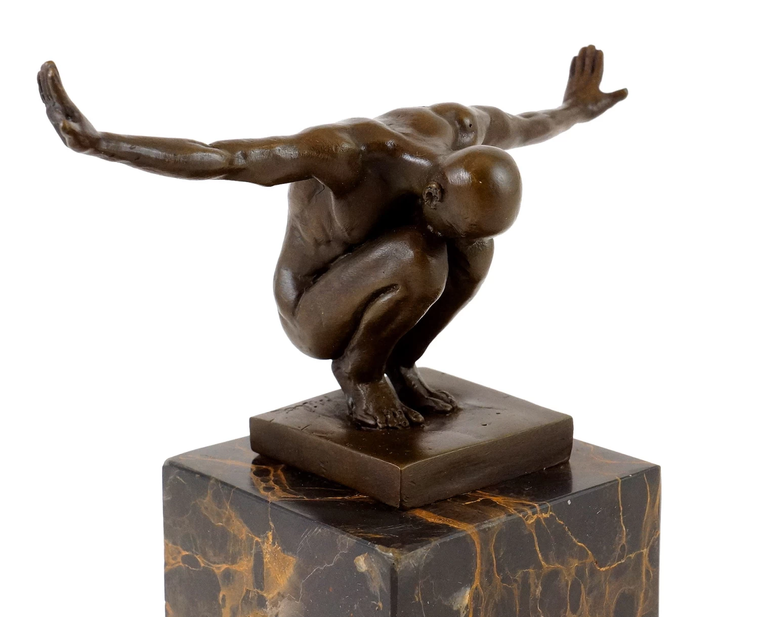 Bronze Figure - Mr. Universe - Signed - Milo 3 Bronze Figure - Mr. Universe - Signed - Milo - Image 3