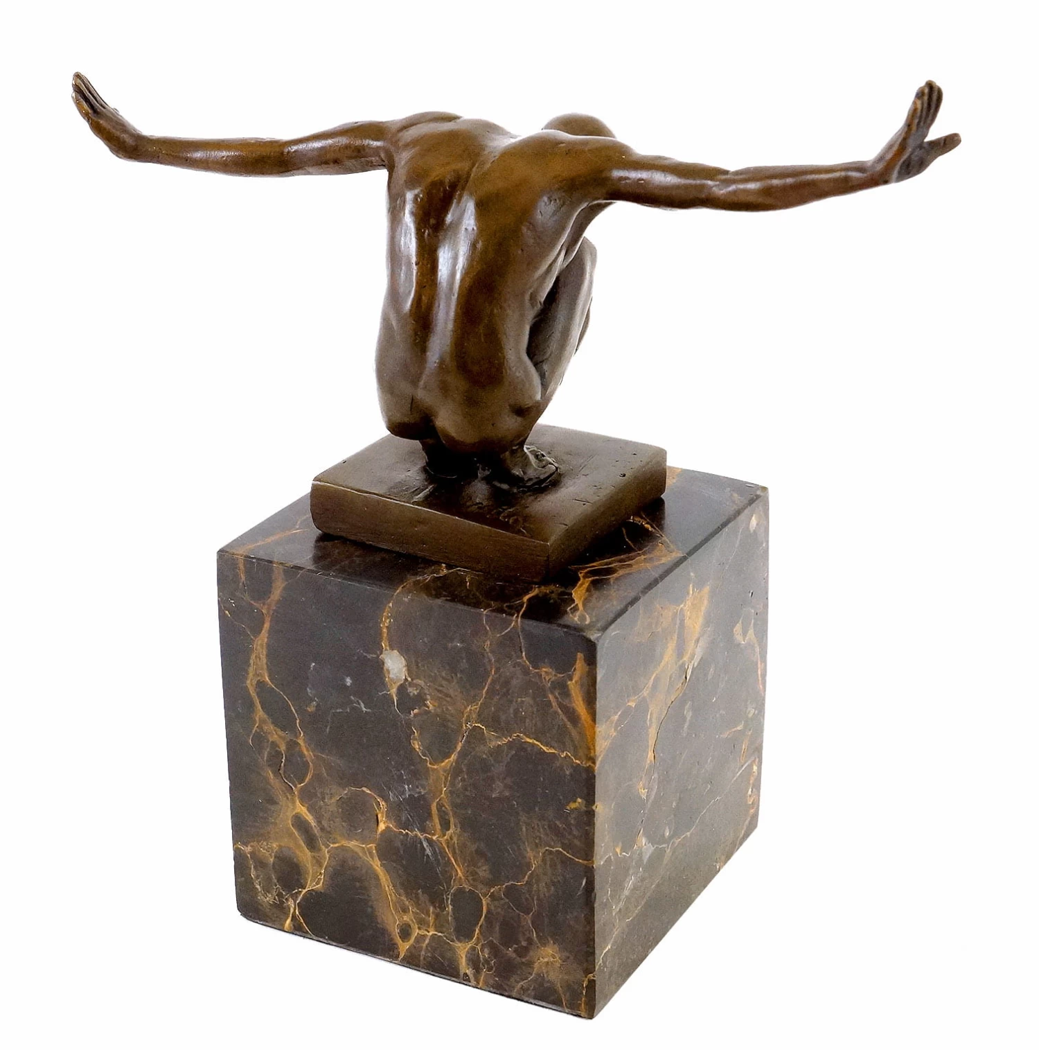 Bronze Figure - Mr. Universe - Signed - Milo 4 Bronze Figure - Mr. Universe - Signed - Milo - Image 4