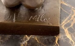 Bronze Figure - Mr. Universe - Signed - Milo 12 Bronze Figure - Mr. Universe - Signed - Milo -Salvador Dali Shop 768 659300bfd2122b