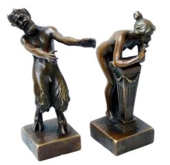 Erotic Vienna Bronze Couple, Satyr And Virgin, 2piece, Bergmann 6 Erotic Vienna Bronze Couple, Satyr And Virgin, 2piece, Bergmann -Salvador Dali Shop 76 359300a30b4057