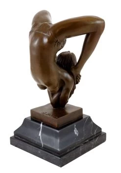 Erotic Bronze Statue - Contortionist - J. Patoue -Salvador Dali Shop 770 459300bfe50194