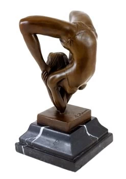 Erotic Bronze Statue - Contortionist - J. Patoue -Salvador Dali Shop 770 6