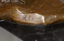 Art Deco Bronze Faun / Satyr/ Sitting Devil Plays A Panpipe. -Salvador Dali Shop 78 559300c1c6c907