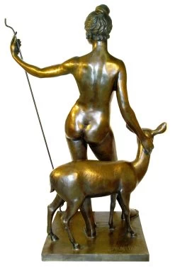 Large Sculpture Bronze - The Diana Goddes Of Hunt - Signed MC. -Salvador Dali Shop 80 659300a50d526f