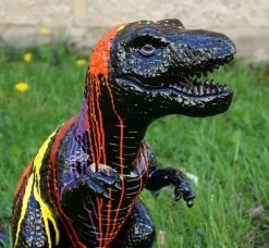 Fibreglass Sculpture - Painted Tyrannosaurus - Martin Klein -Salvador Dali Shop 820 459300c1b5cc37