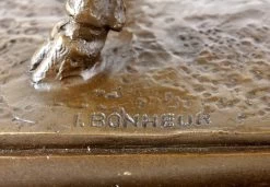 Animal Bronze Sculpture - Bull / Taurus - Signed By Bonheur -Salvador Dali Shop 821 6