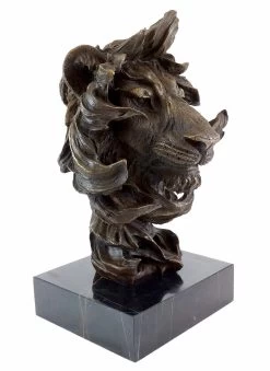 Animal Bronze - Abstract Lion's Head - Contemporary Art Milo -Salvador Dali Shop 822 359300a6a68ac5