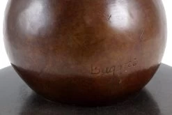 Bronze Animal Sculpture - Elephant On Ball - Sign. Bugatti -Salvador Dali Shop 823 7