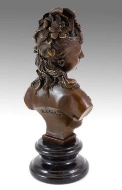 Art Nouveau - Bust Of Flora (1865-70) Bust Of A Woman A. Carrier -Salvador Dali Shop 826 459300c1f485f3