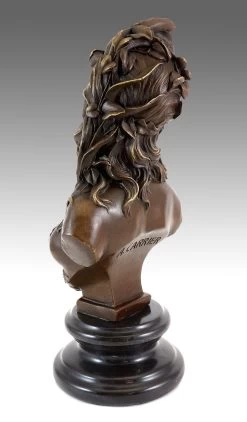 Art Nouveau - Bust Of Flora (1865-70) Bust Of A Woman A. Carrier -Salvador Dali Shop 826 6