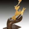 Contemporary Art Sculpture - Flying Away - Butterflies - M. Klein
