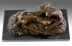 Erotic Vienna Bronze - Cunnilingus - Lesbian Play - Lambeaux -Salvador Dali Shop 828 6