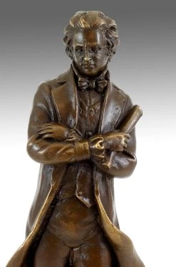 Bronze Figure - Composer - Franz Peter Schubert - Milo -Salvador Dali Shop 830 359300c21b830b