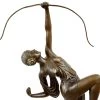 Tall Art Deco Sculpture - Diana - Signed Pierre Le Faguays