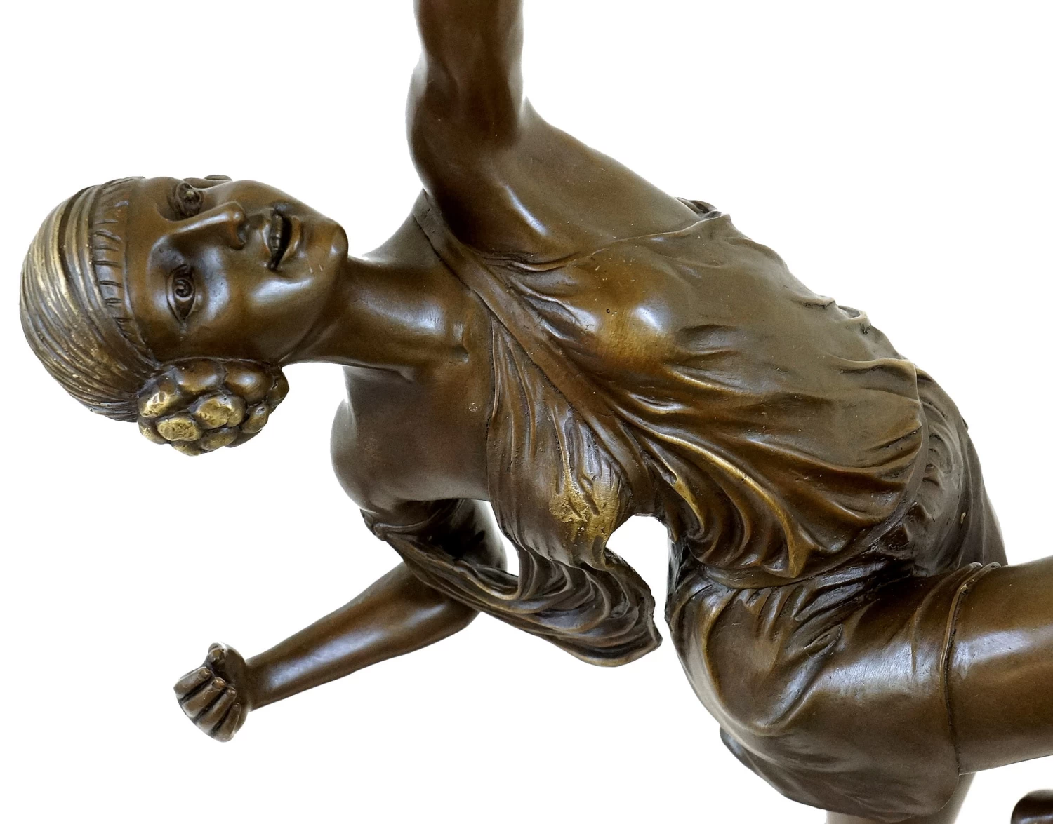 Tall Art Deco Sculpture - Diana - Signed Pierre Le Faguays 6 Tall Art Deco Sculpture - Diana - Signed Pierre Le Faguays - Image 6