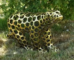 Contemporary Art - Bronze Polar Bear / Cut Out Style - M.Klein -Salvador Dali Shop 835 359300c24d0f5d