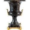 Art Deco Bronze - Marble Amphora / Vase - Signed By Milo