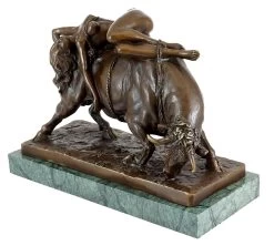 Greek Mythology Statue - Abduction Of Europa - Sign. Hussmann