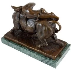 Greek Mythology Statue - Abduction Of Europa - Sign. Hussmann -Salvador Dali Shop 839 459300c27437b2