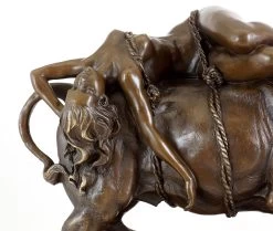 Greek Mythology Statue - Abduction Of Europa - Sign. Hussmann -Salvador Dali Shop 839 7