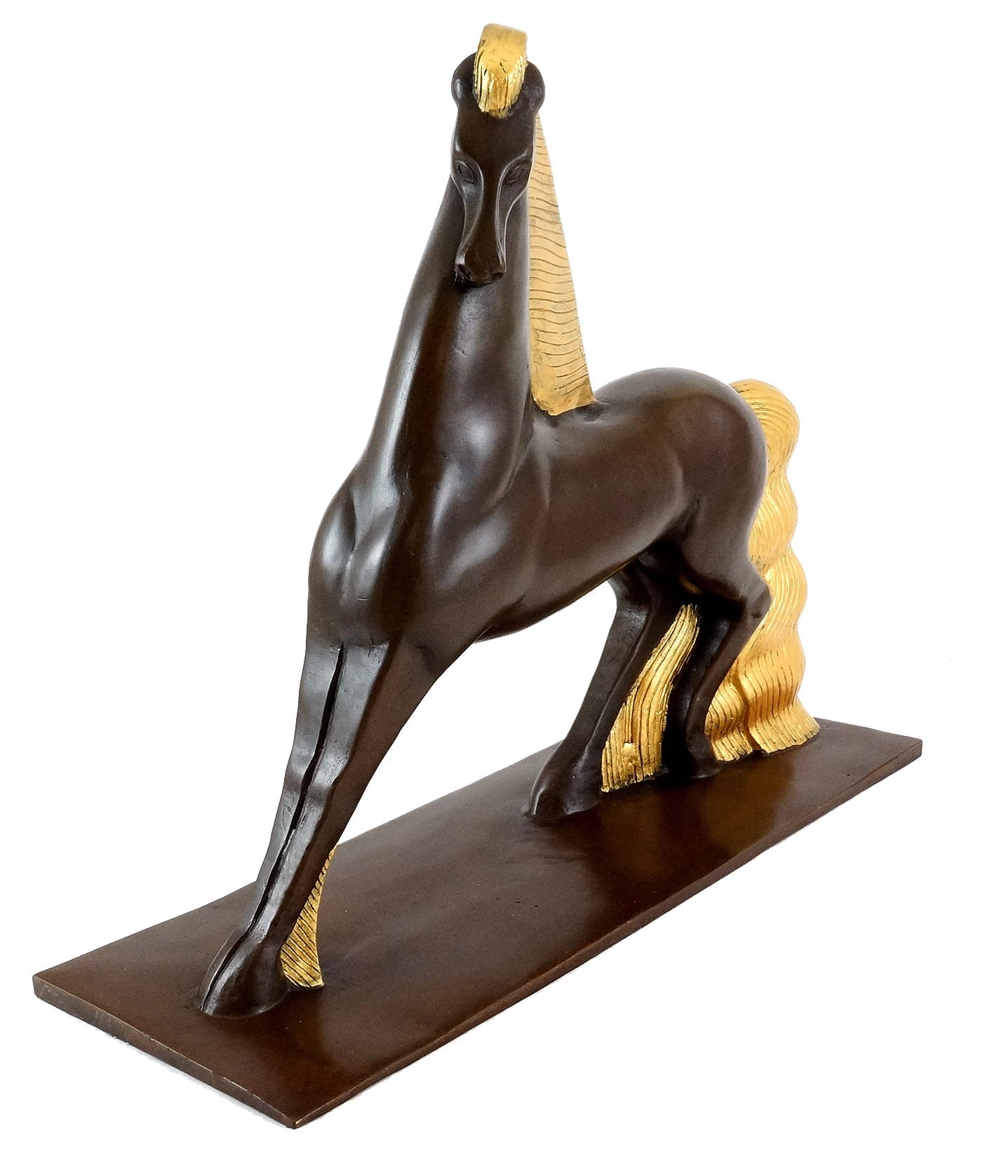 Art Deco Bronze Figurine - Le Cheval - Alex Kéléty 2 Art Deco Bronze Figurine - Le Cheval - Alex Kéléty - Image 2