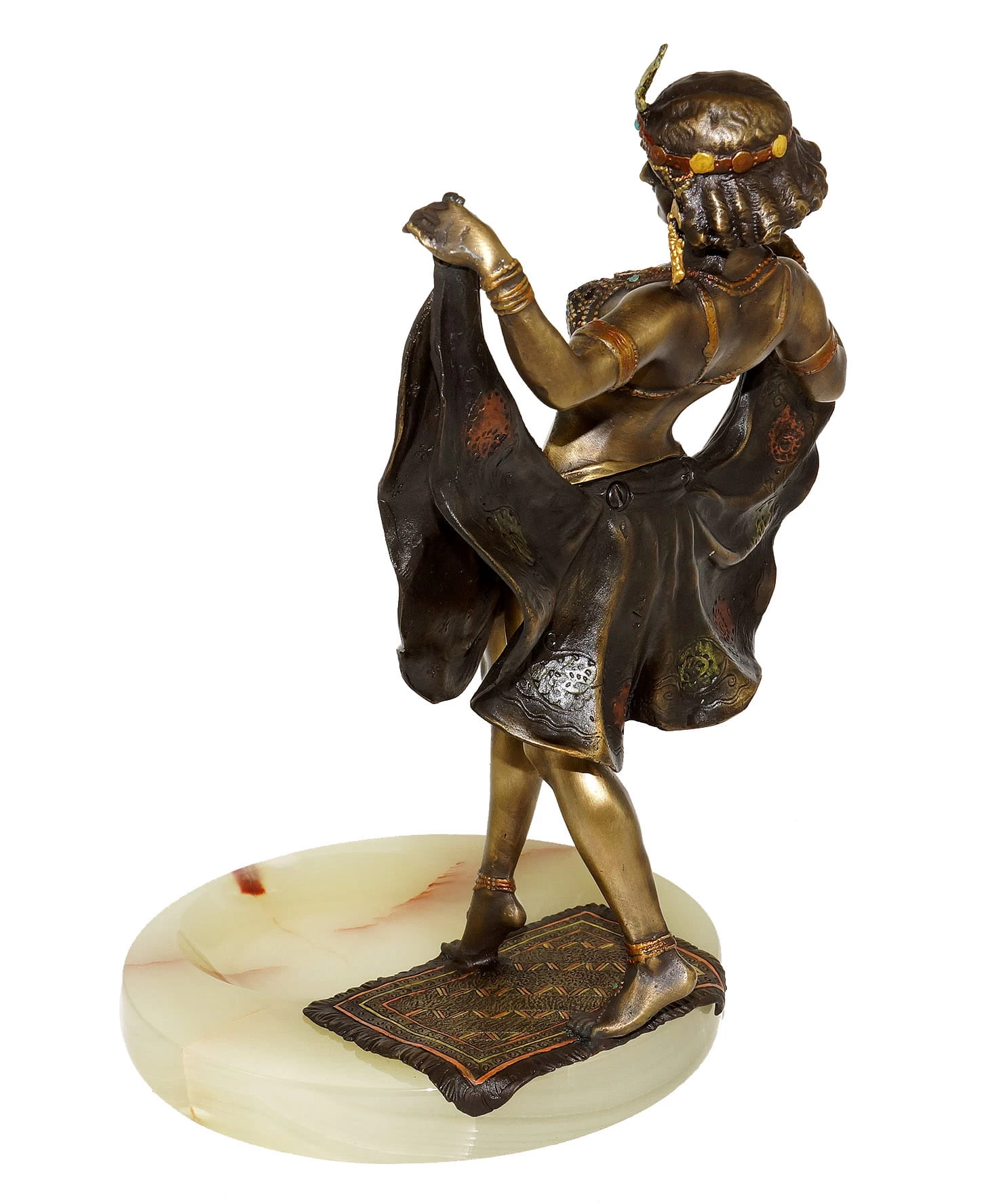 Vienna Bronze Figurine - Female Oriental Dancer - Bergmann Seal 5 Vienna Bronze Figurine - Female Oriental Dancer - Bergmann Seal - Image 5