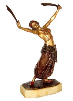 Vienna Bronze - Erotic Female Sword Dancer / Oriental -Salvador Dali Shop 850 559300c2f97296